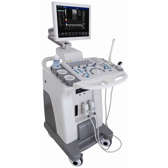 Trolley 3D Color Doppler Ultrasond Scanner System