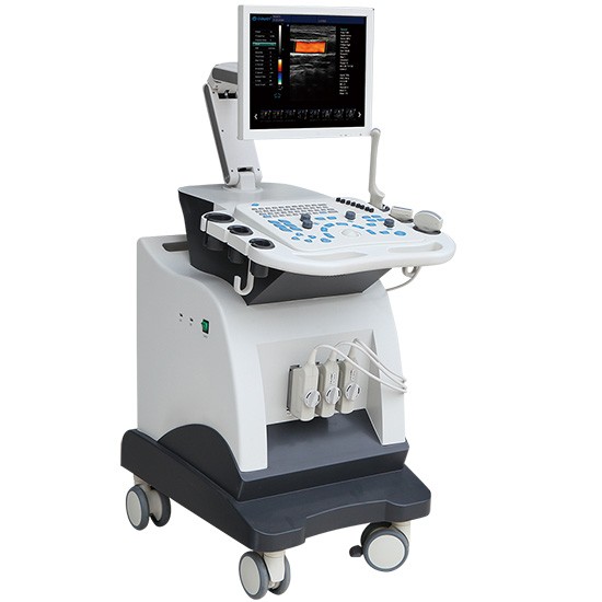 Trolley 3D Color Doppler Ultrasond Scanner System