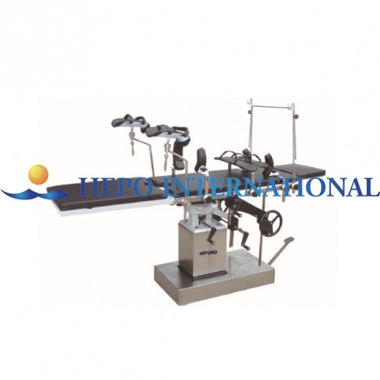 Clinic Popular Multifunctional Manual Hydraulic Surgical Operating table