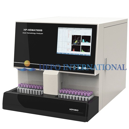 5 part diff Auto Hematology Analyzer with Auto Sample Adding System